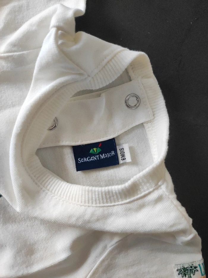 T shirt bébé sergent major - photo numéro 4