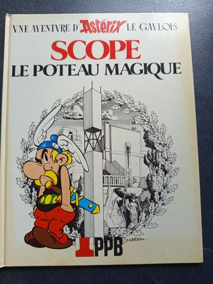 BD - Astérix - Scope - Le poteau magique - PPB - Pub