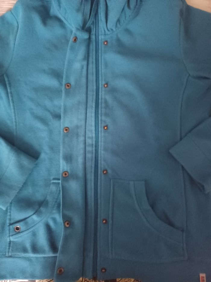 Veste polaire bleu taille 40 Esprit - photo numéro 7