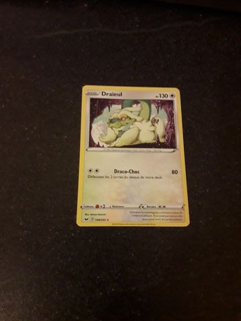 Draïeul carte Pokémon neuve
