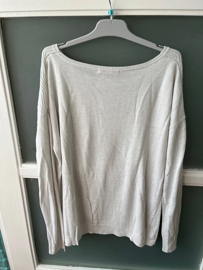 Pull léger blanc - photo numéro 4