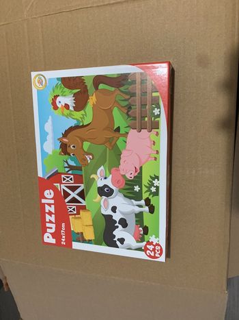 Puzzle les animaux de la ferme