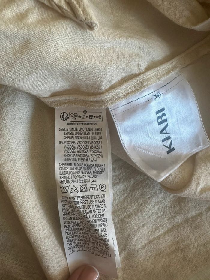 Chemise KIABI lin XL - photo numéro 6