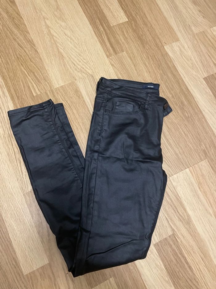 Pantalon noir Kiabi