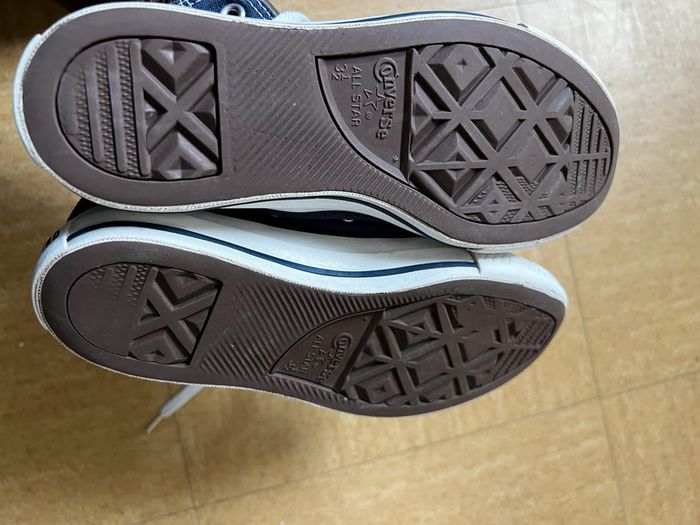 Converse été 36 bon état bleu marine - photo numéro 6