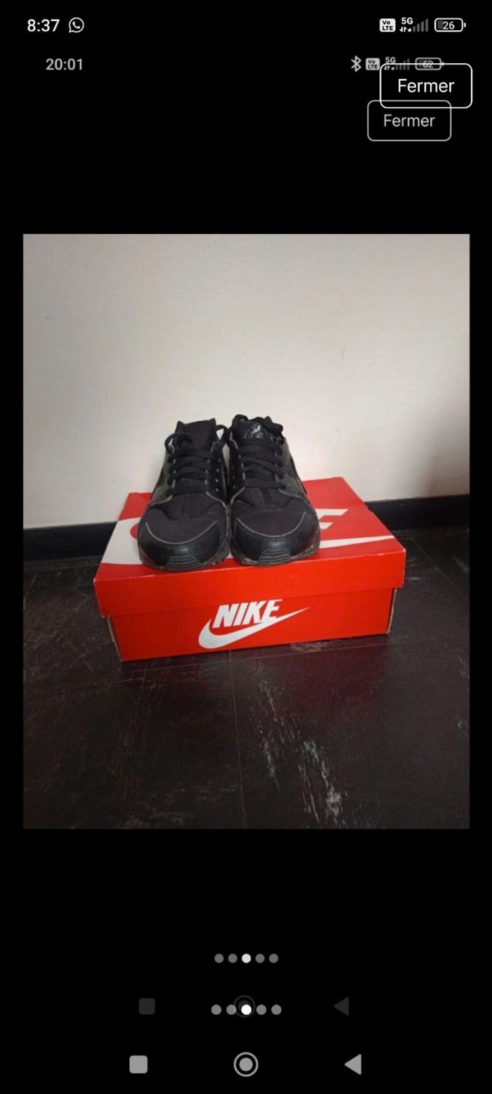 Huarache Nike noir - photo numéro 2