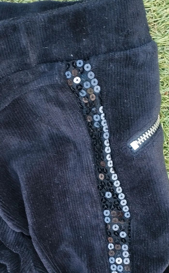 Beau pantalon en fin velours - photo numéro 3