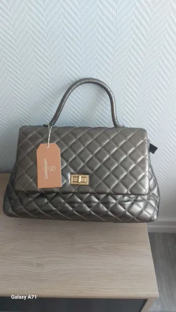 Sac à main 👜 bandoulière gris neuf