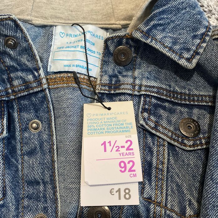 Veste en jean bébé garçon - photo numéro 2