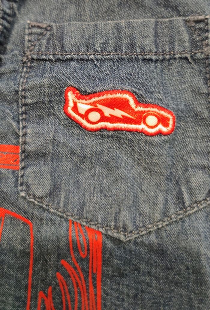 Chemise 🌿 en jean 🐦 Cars Disney ✨ 3 ans 🧸 - photo numéro 5