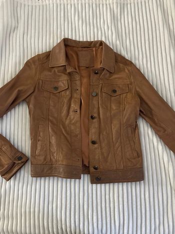 Veste en cuir