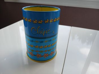 pot à crayons ou autre imprimé bleu Chipie