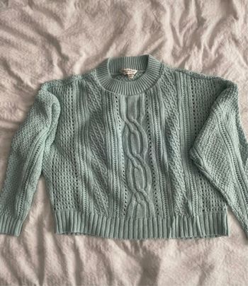 Pull turquoise