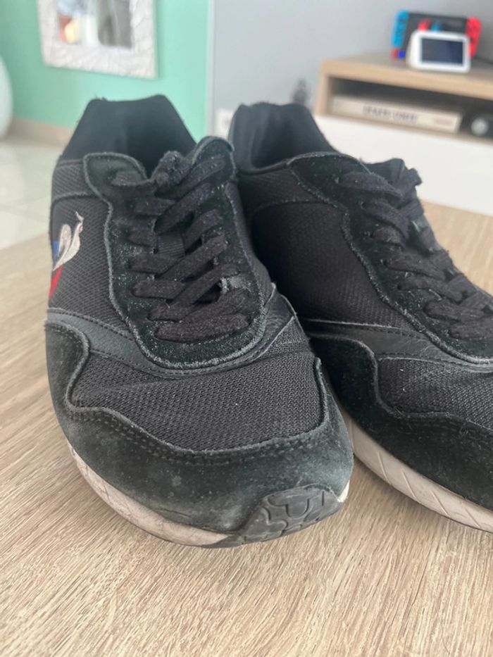 Paire de basket le coq sportif taille 39 état satisfaisant - photo numéro 3