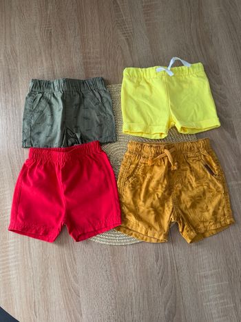 Lots short garçon 3 mois 