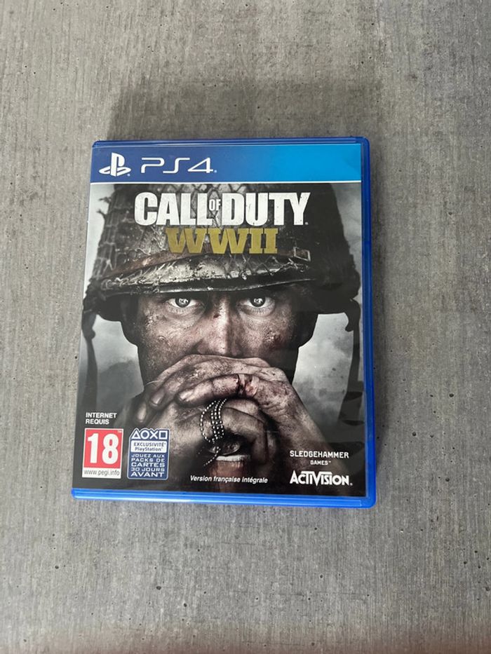 Jeu Call of Duty WWII PS4