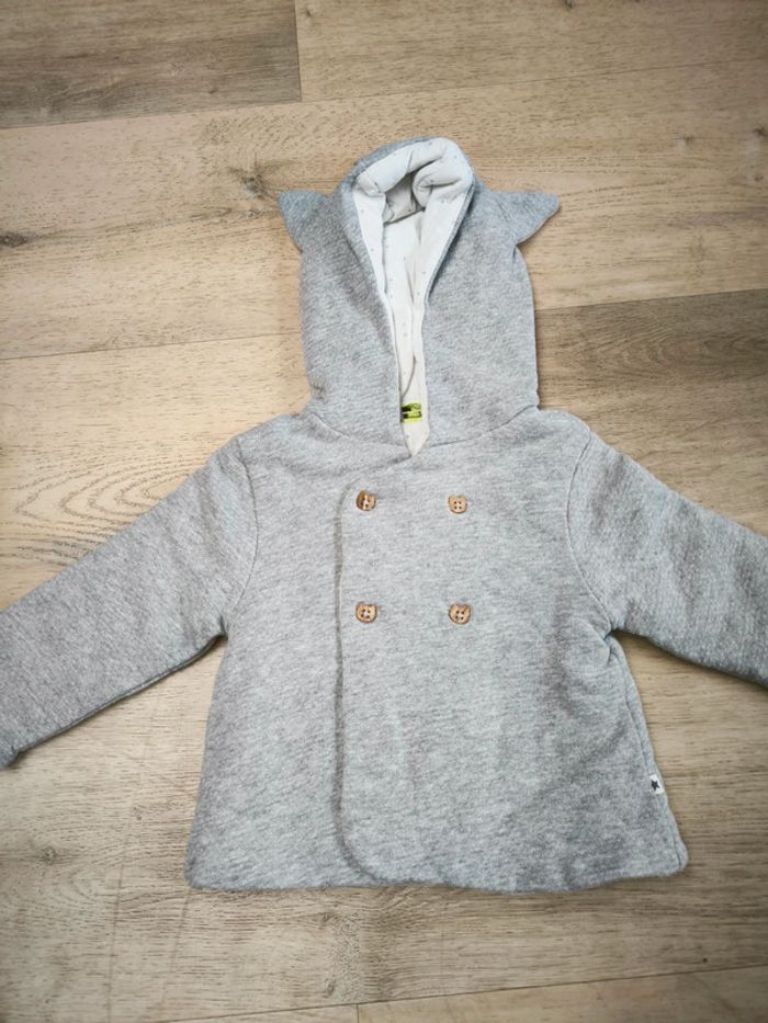 Gros gilet tape à l'oeil neuf 12 mois