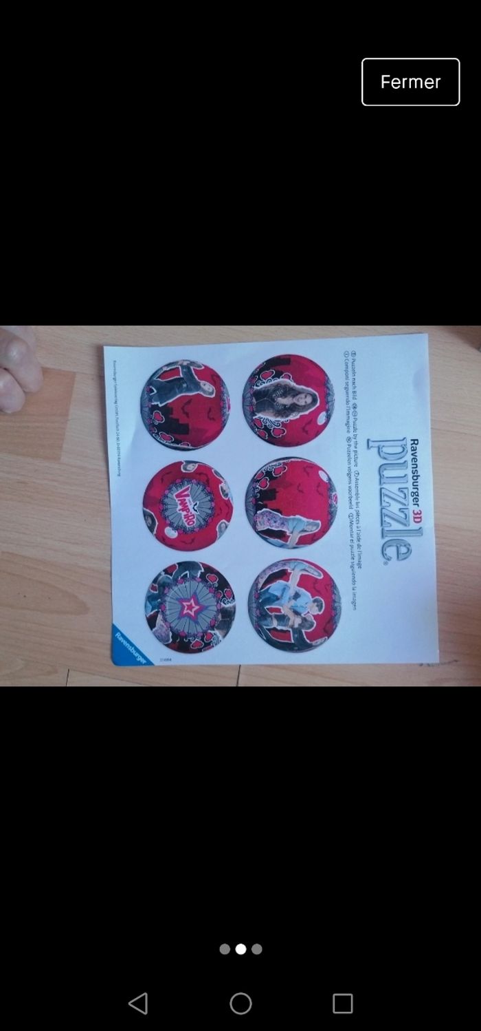 Puzzle 3d Chica vampiro - photo numéro 3