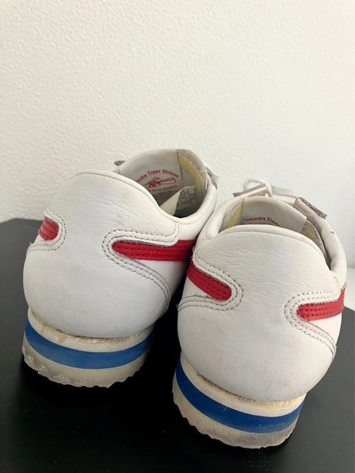 Onitsuka Tiger Corsair ‘White Classic Red’ / Blue - photo numéro 7