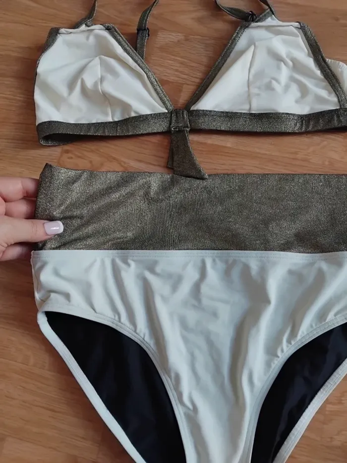 Maillot de bains deux pièces neuf femme 44 - photo numéro 2