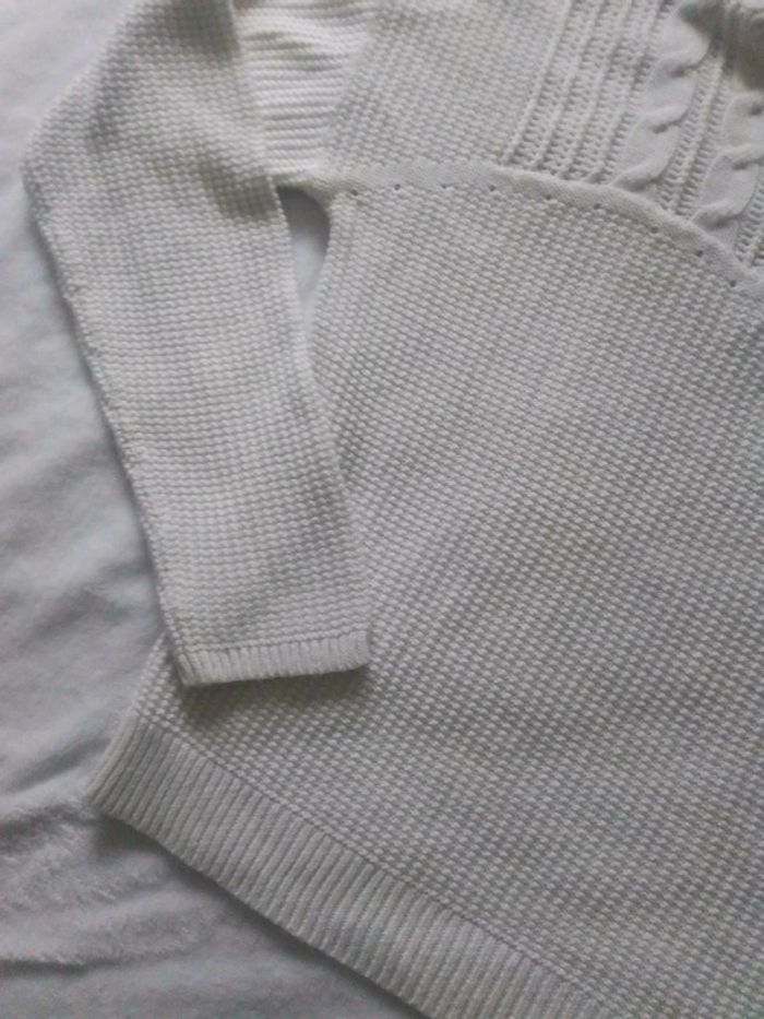 Petit pull blanc 38 - photo numéro 3