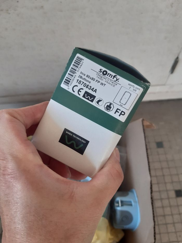 Interrupteur somfy - photo numéro 2