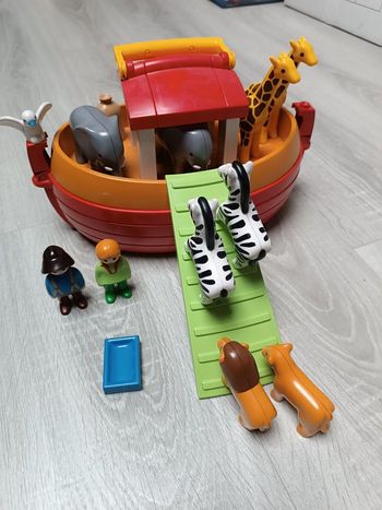 Arche de Noé transportable playmobil 1 2 3