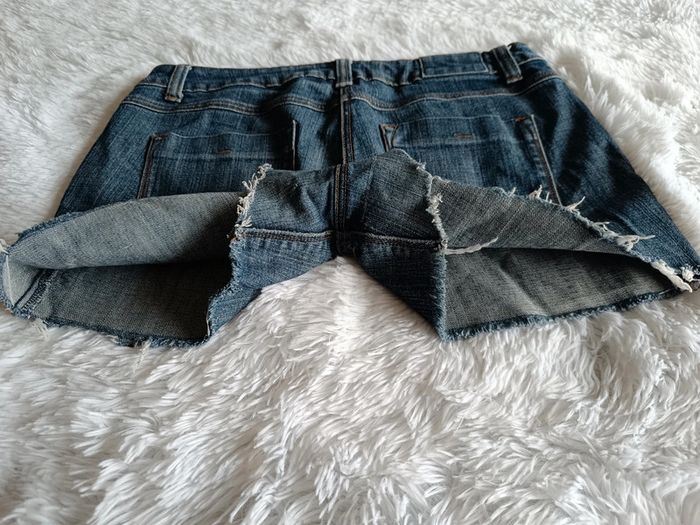 Short en jean mid waist T. 44 Camaïeu - photo numéro 6