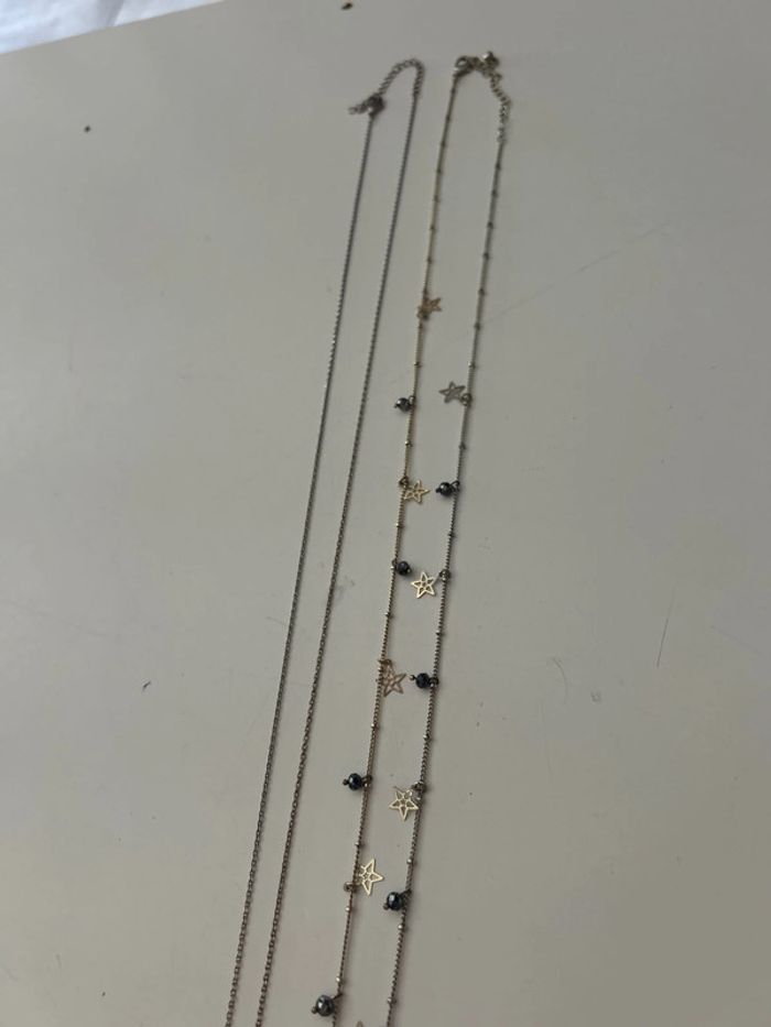 Deux sautoirs collier longs - photo numéro 4