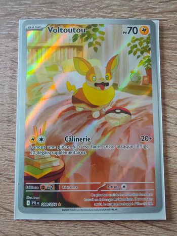 Carte Pokemon - Voltoutou - 099/094 - Flammes Fantasmagoriques - ME02