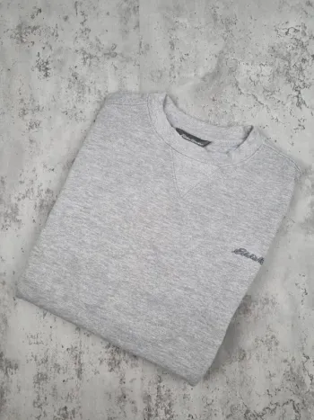 Sweat col rond Eddie Bauer gris – Taille M Homme