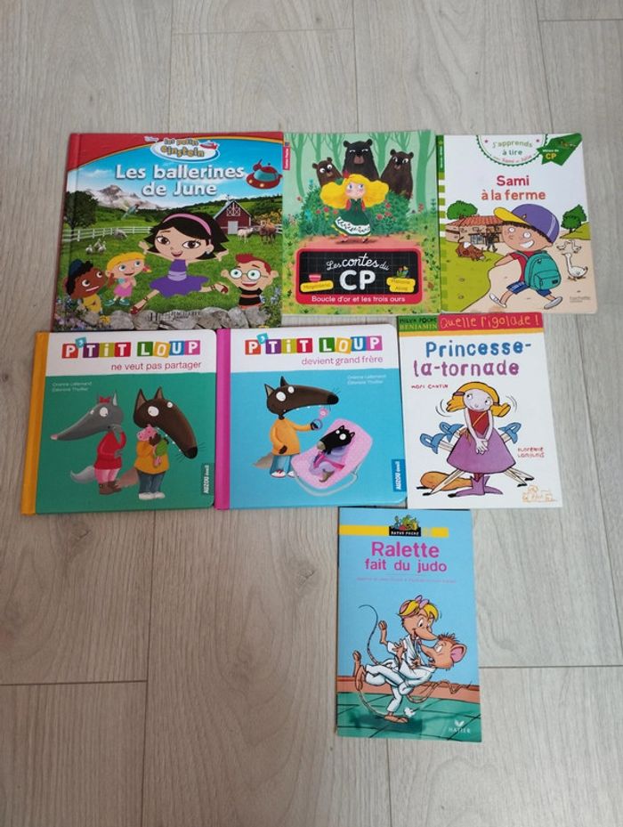 Lot de livres première lecture