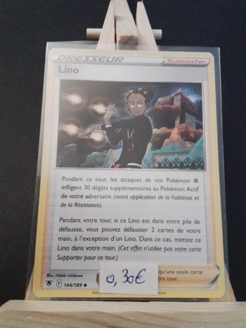 Carte Pokémon Lino 144/189