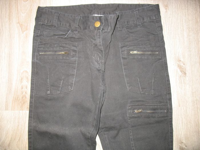 PANTALON SLIM NOIR  "KIABI WOMEN" - TAILLE 38 - n°02 - photo numéro 2