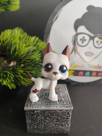 Littlest Petshop Pet Shop LPS Authentic Authentique dog Great Dane 577 Danois