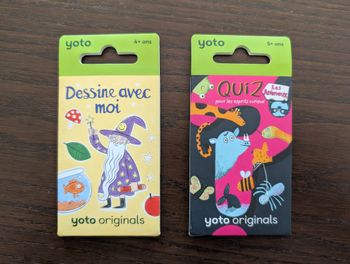 Lot de 2 cartes Yoto Originals