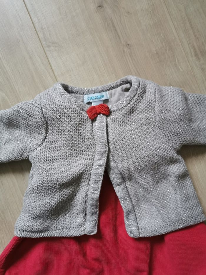 Ensemble robe gilet fille - photo numéro 2