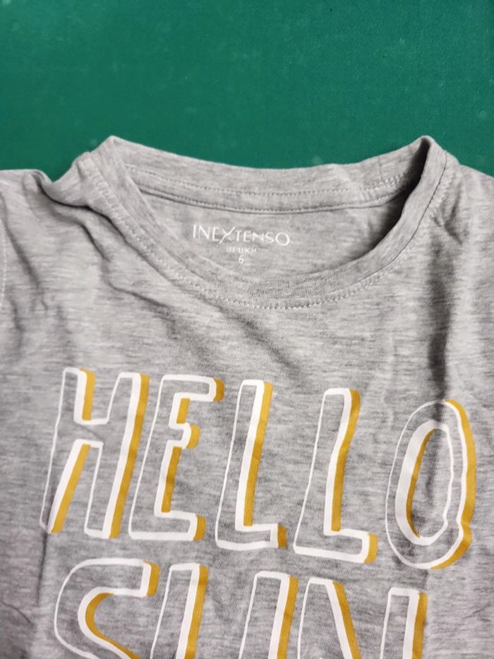 Tee shirt in extenso 6 ans - photo numéro 4