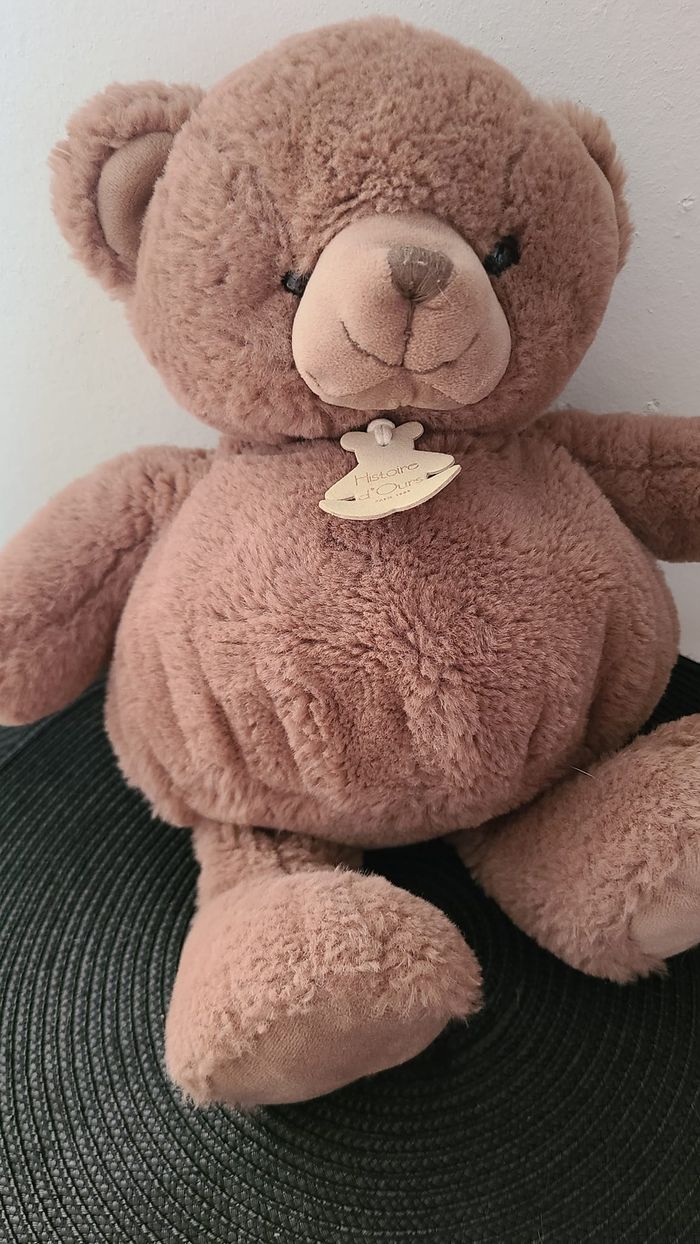Peluche ours HISTOIRE D'OURS Boulidoux marron - photo numéro 2