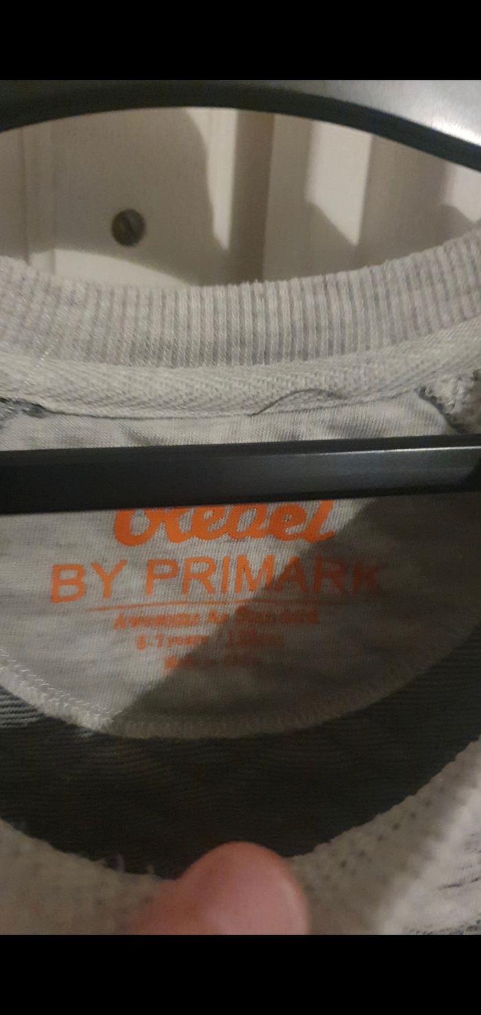 Haut primark gris 6-7 ans - photo numéro 2