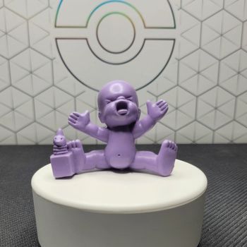 Figurine Babies Série n°39: Prosper La Colère Violet Clair