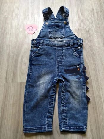 salopette jean 12 mois
