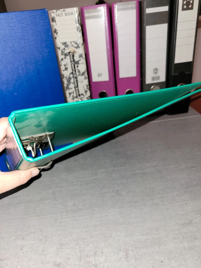 Lot 2 classeurs - photo numéro 2