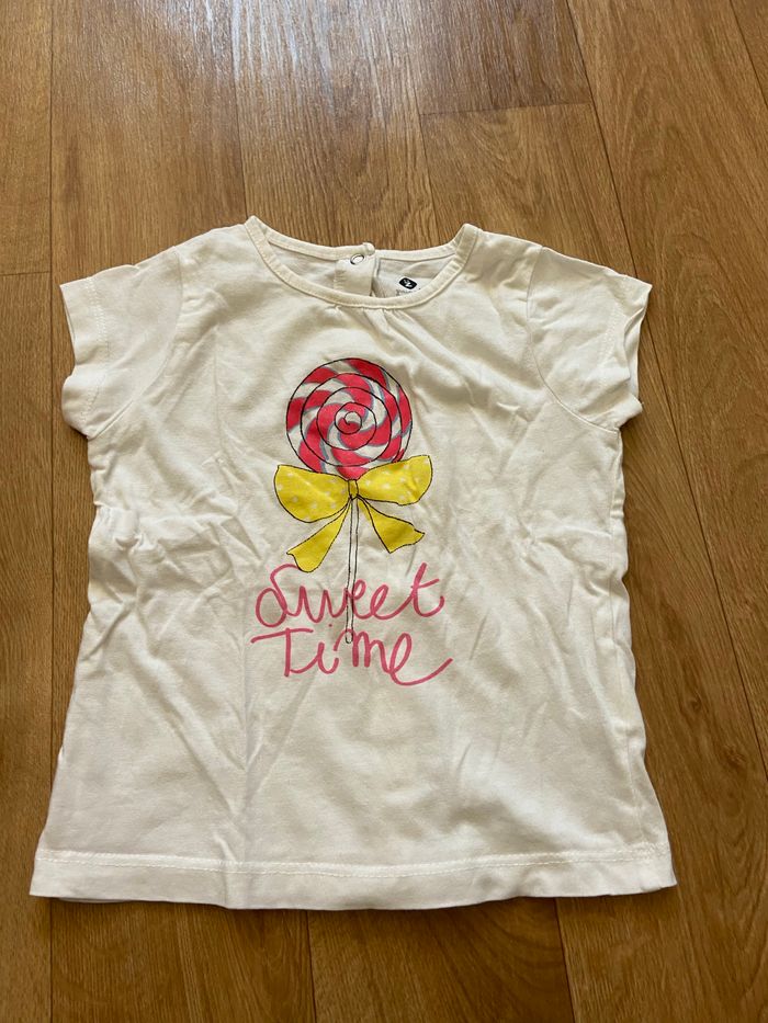 T-shirt Candy fille 18 mois