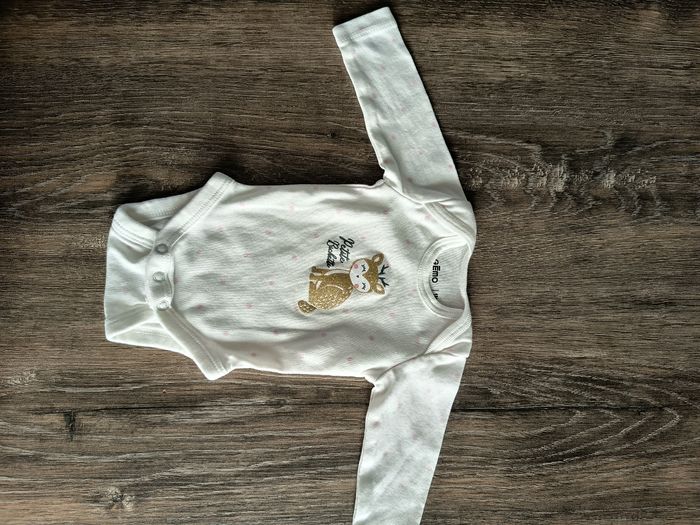 Lot de 3 bodies fille 1 mois - photo numéro 4