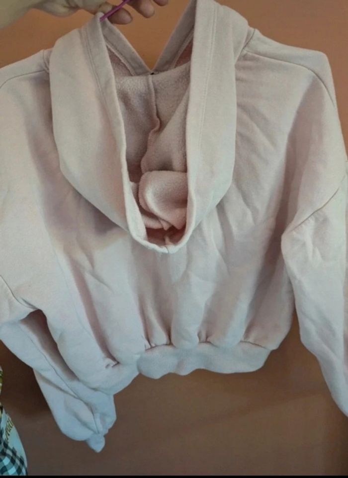 Pull court rose pâle - photo numéro 3