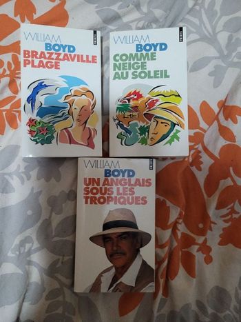 Livres Willuam Boyd