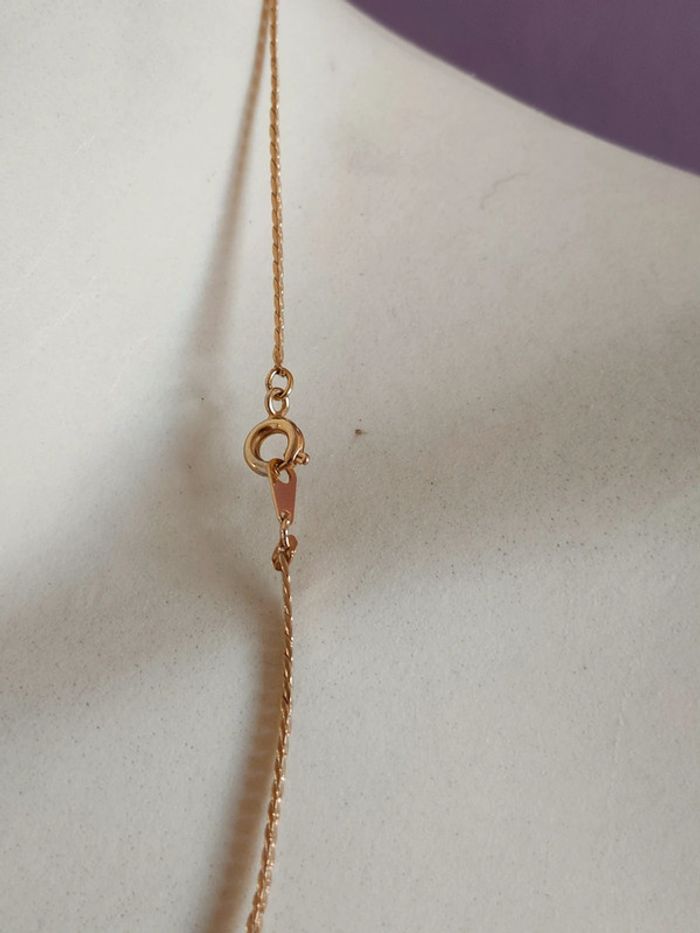 Chaîne collier  plaqué or - photo numéro 6