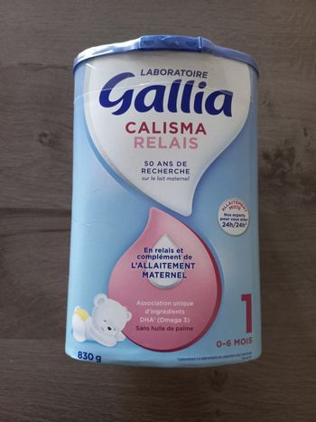 Poudre de lait Gallia