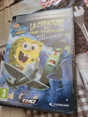 Bob l éponge la créature du crabe croustillant